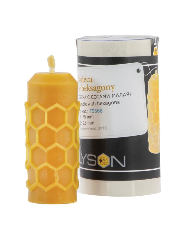 Silikonov� forma na sv��ky - Sv��ka s pl�sty