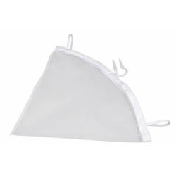 Uhelonov cedidlo - knick se stahovac rkou - dlka 42cm, R 37cm